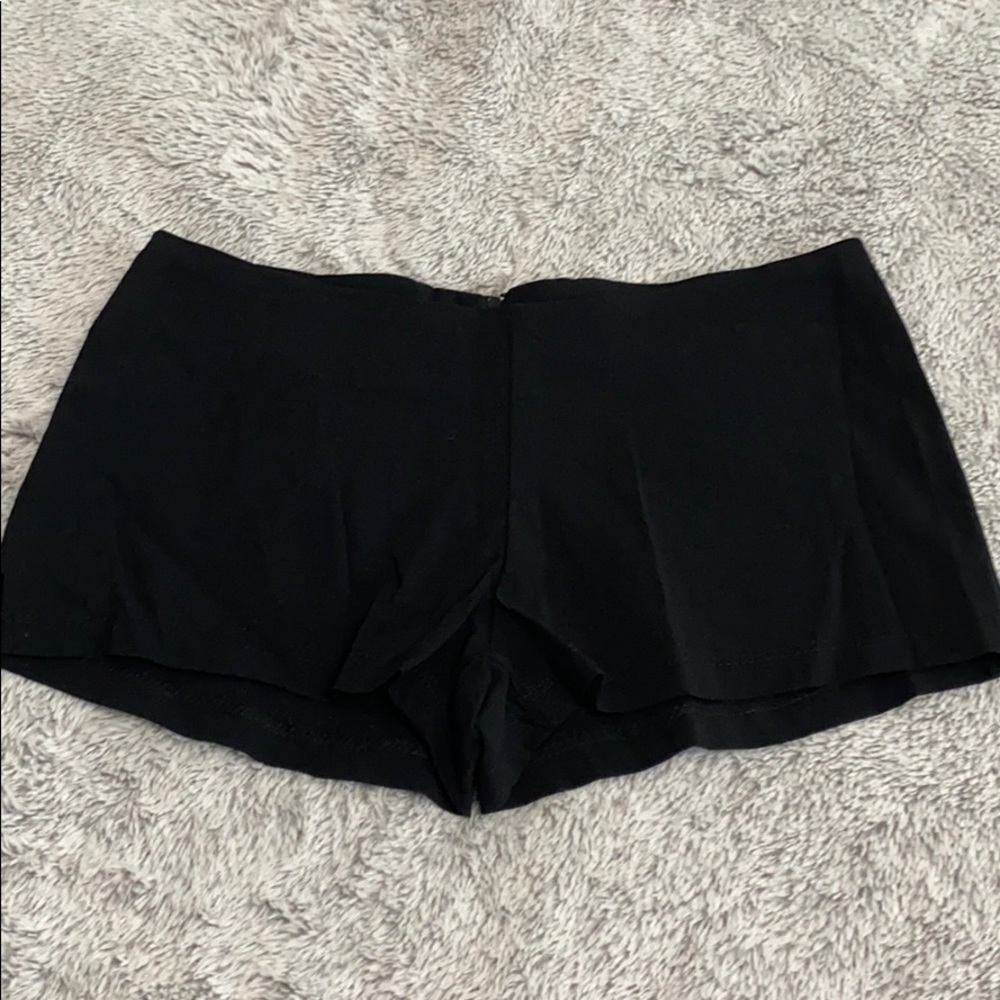 Stretch Black Shorts